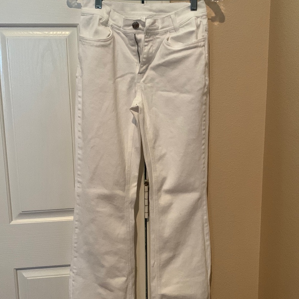 White jeans